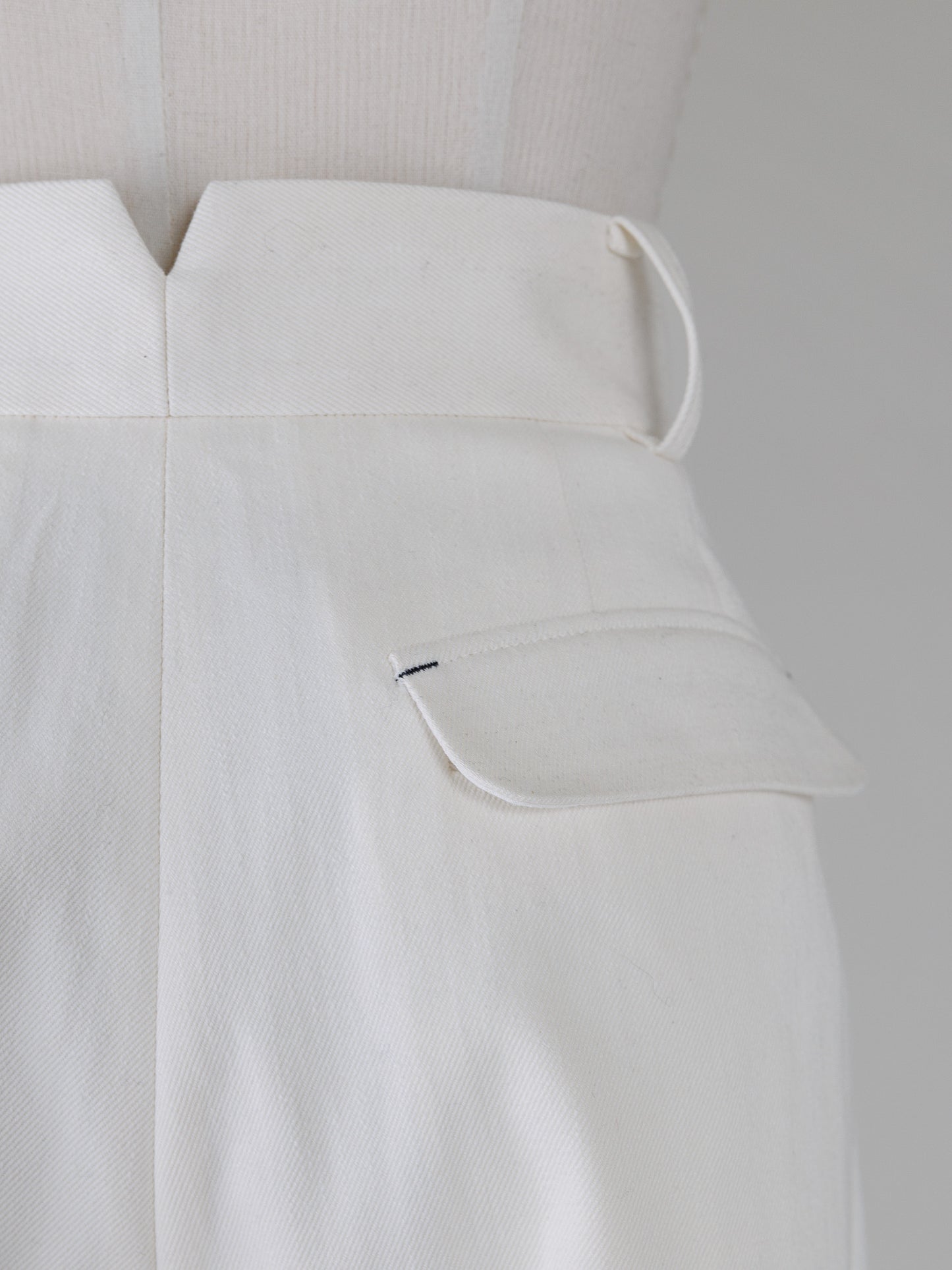 Lily/silk denim pants