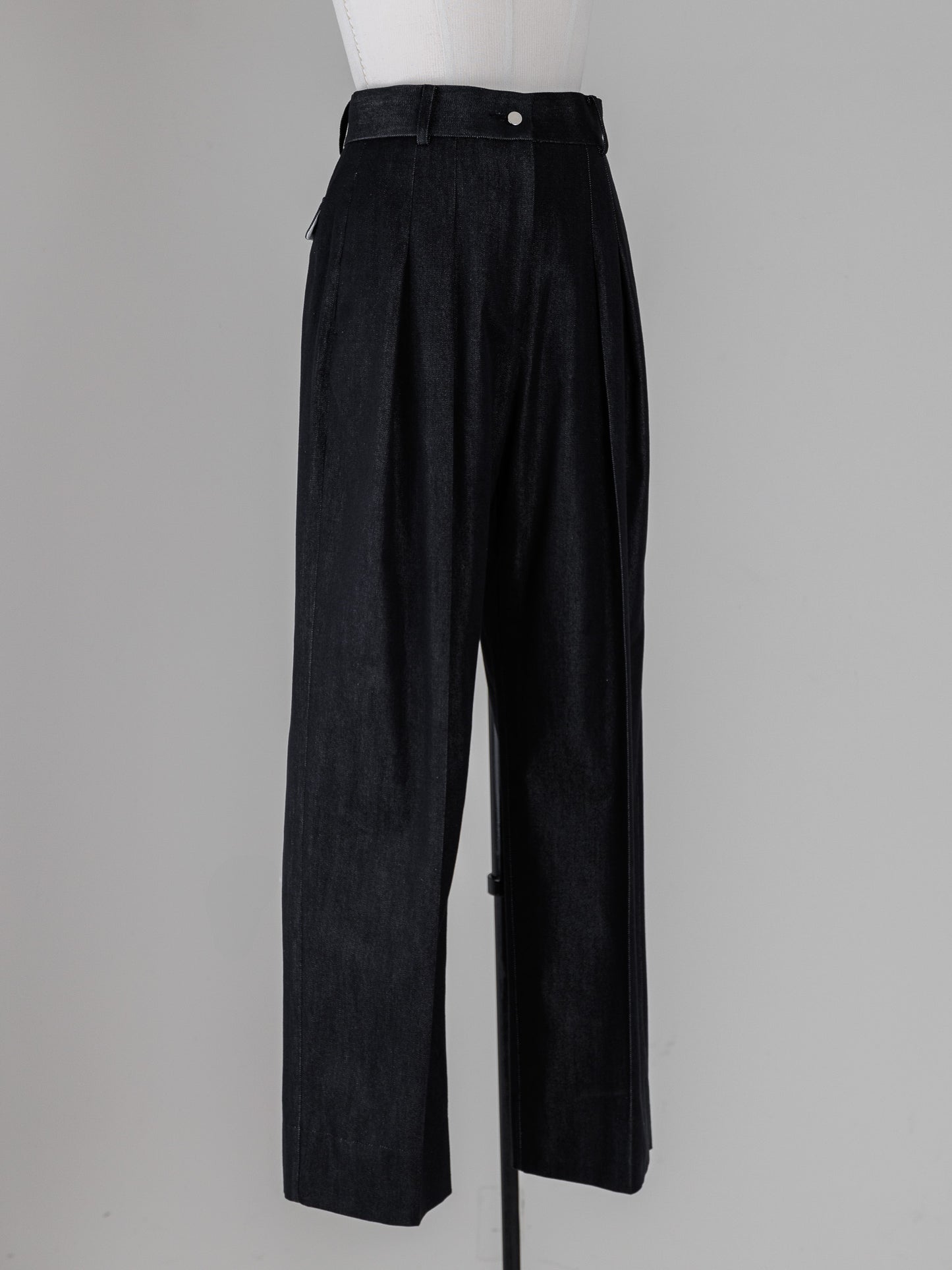 Lily/silk denim pants
