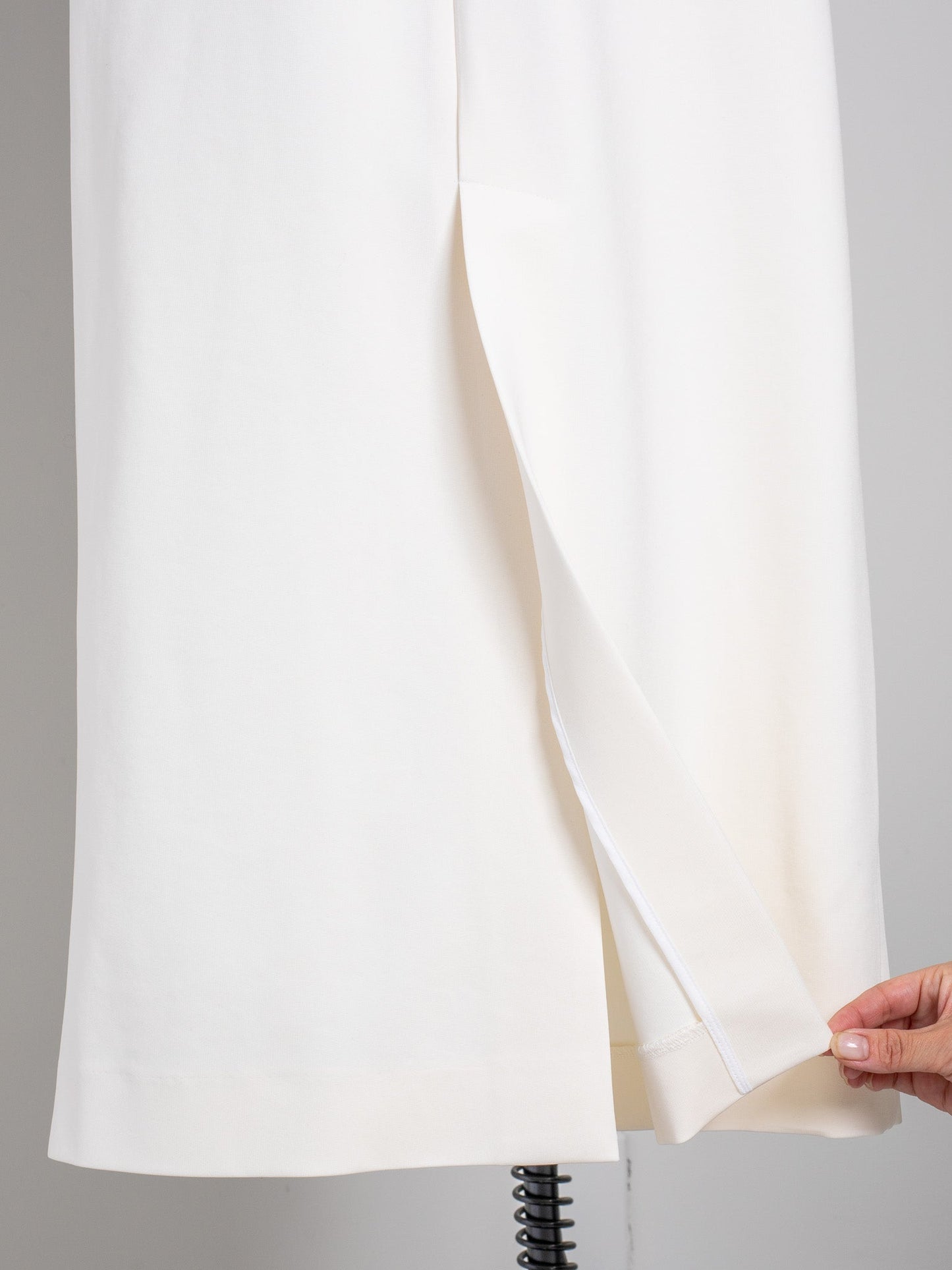 Fabiana / draping dress (perl/midnight/noir)