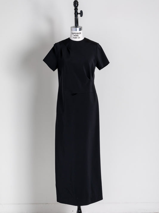 【予約販売】Fabiana / draping dress（perl/midnight/noir）