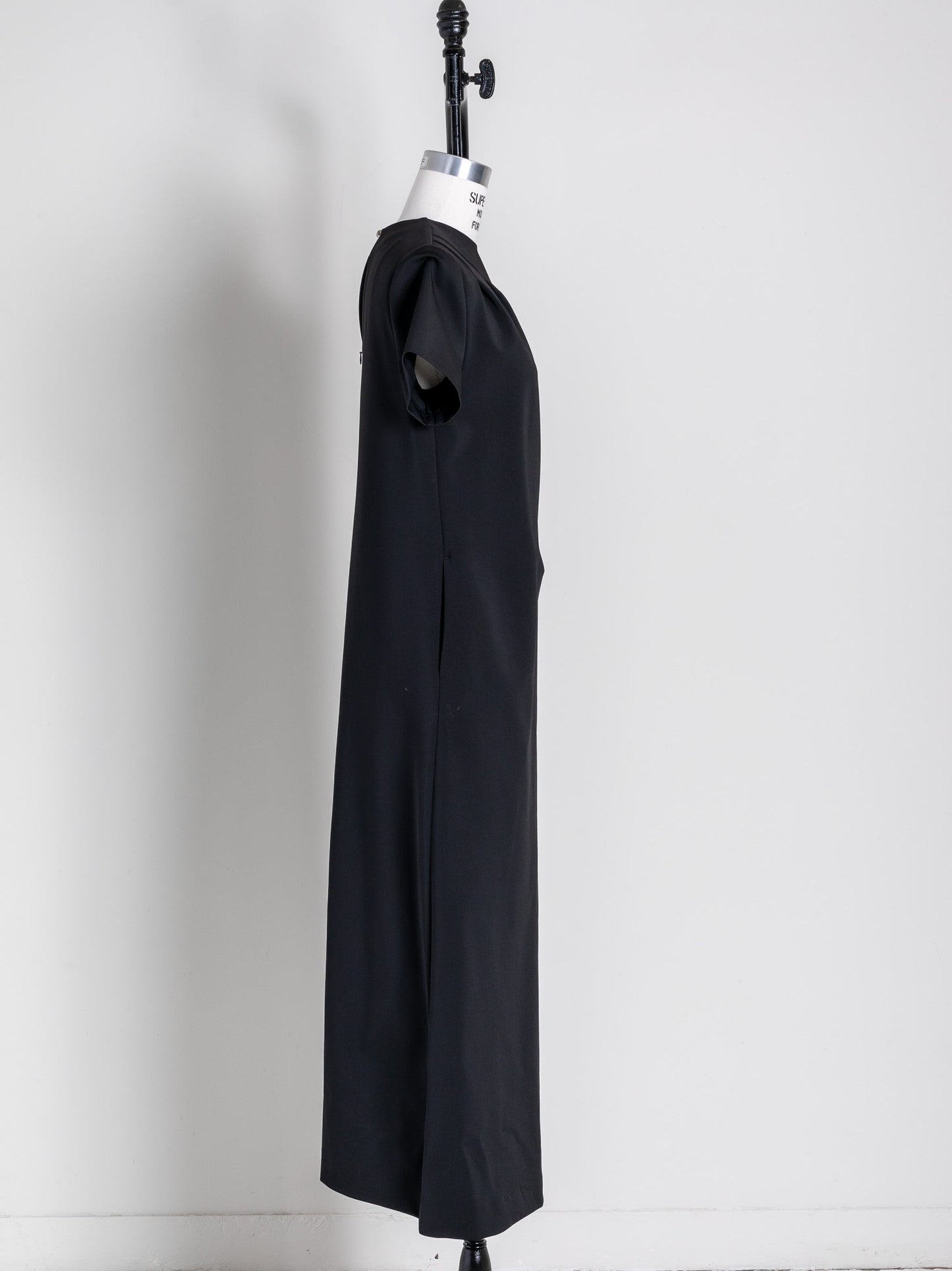 Fabiana / draping dress (perl/midnight/noir)