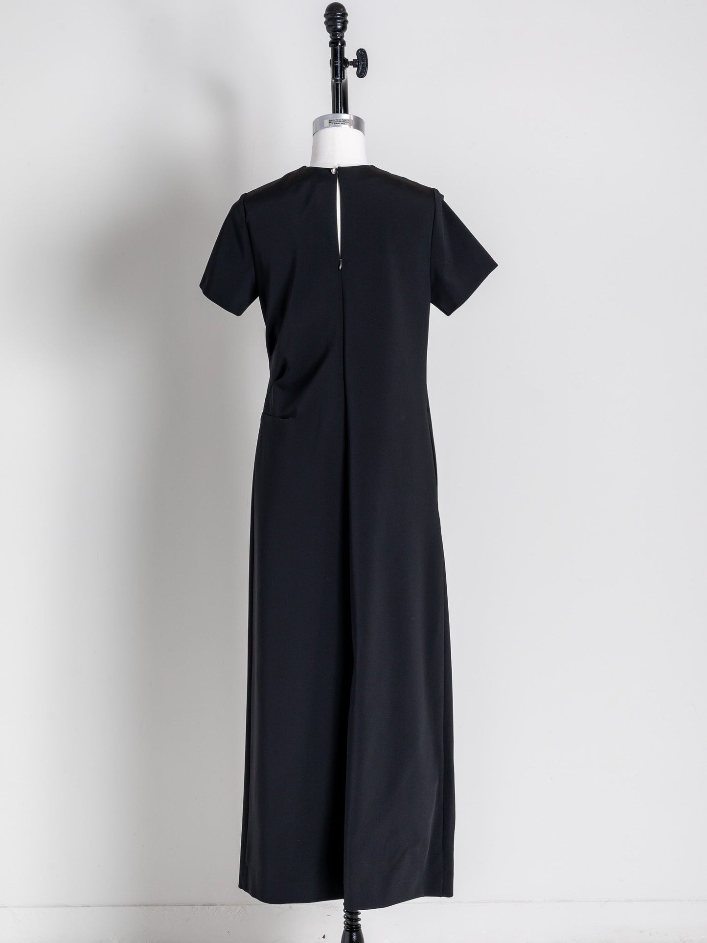 Fabiana / draping dress (perl/midnight/noir)