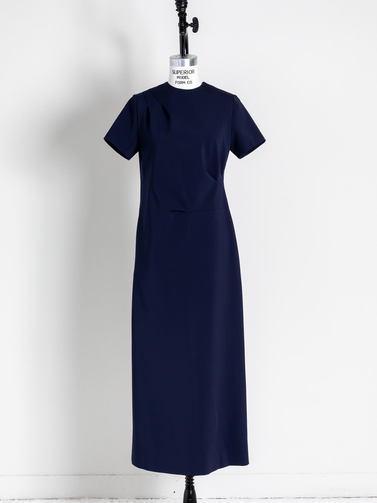 Fabiana / draping dress (perl/midnight/noir)
