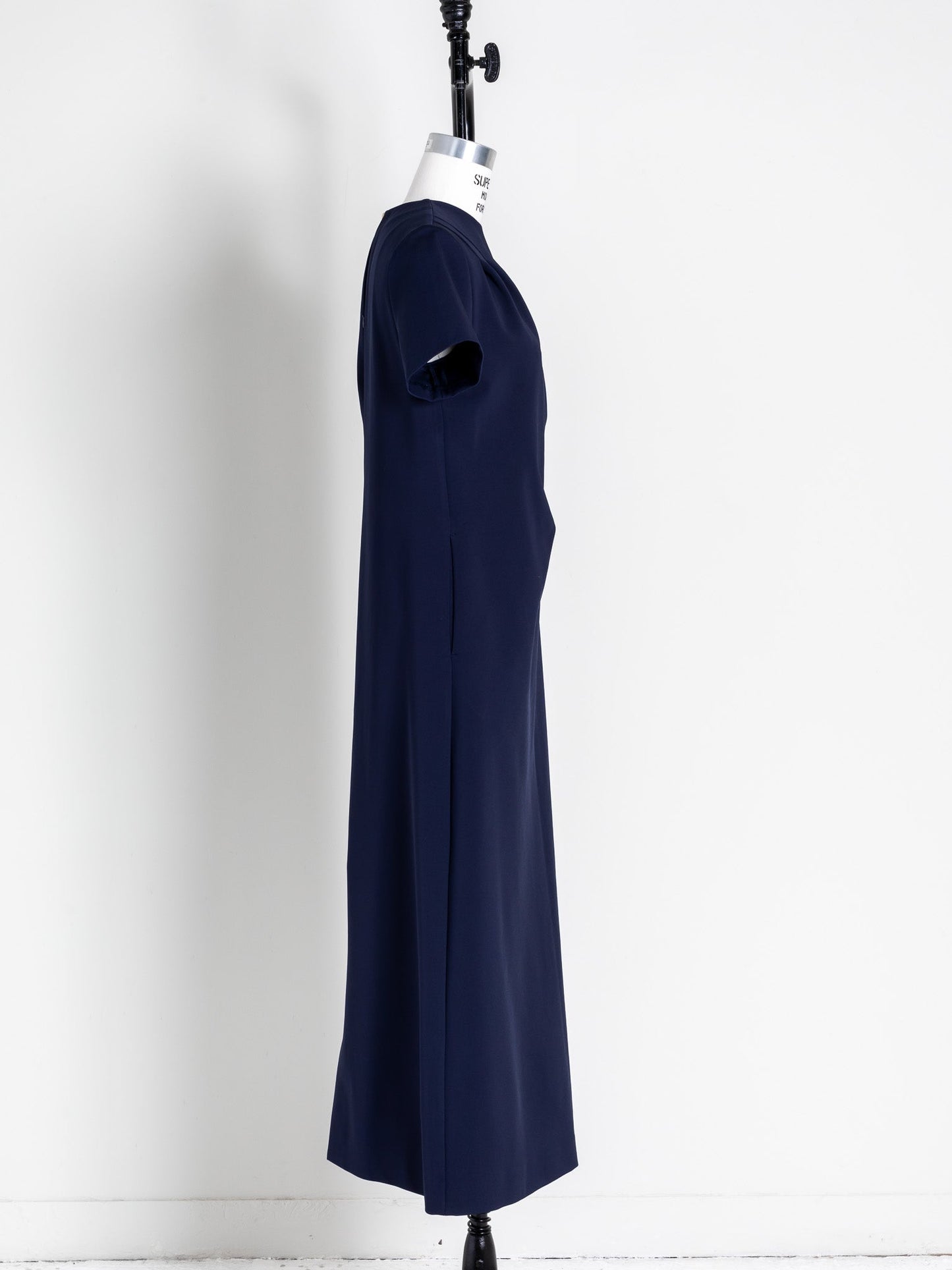 Fabiana / draping dress (perl/midnight/noir)