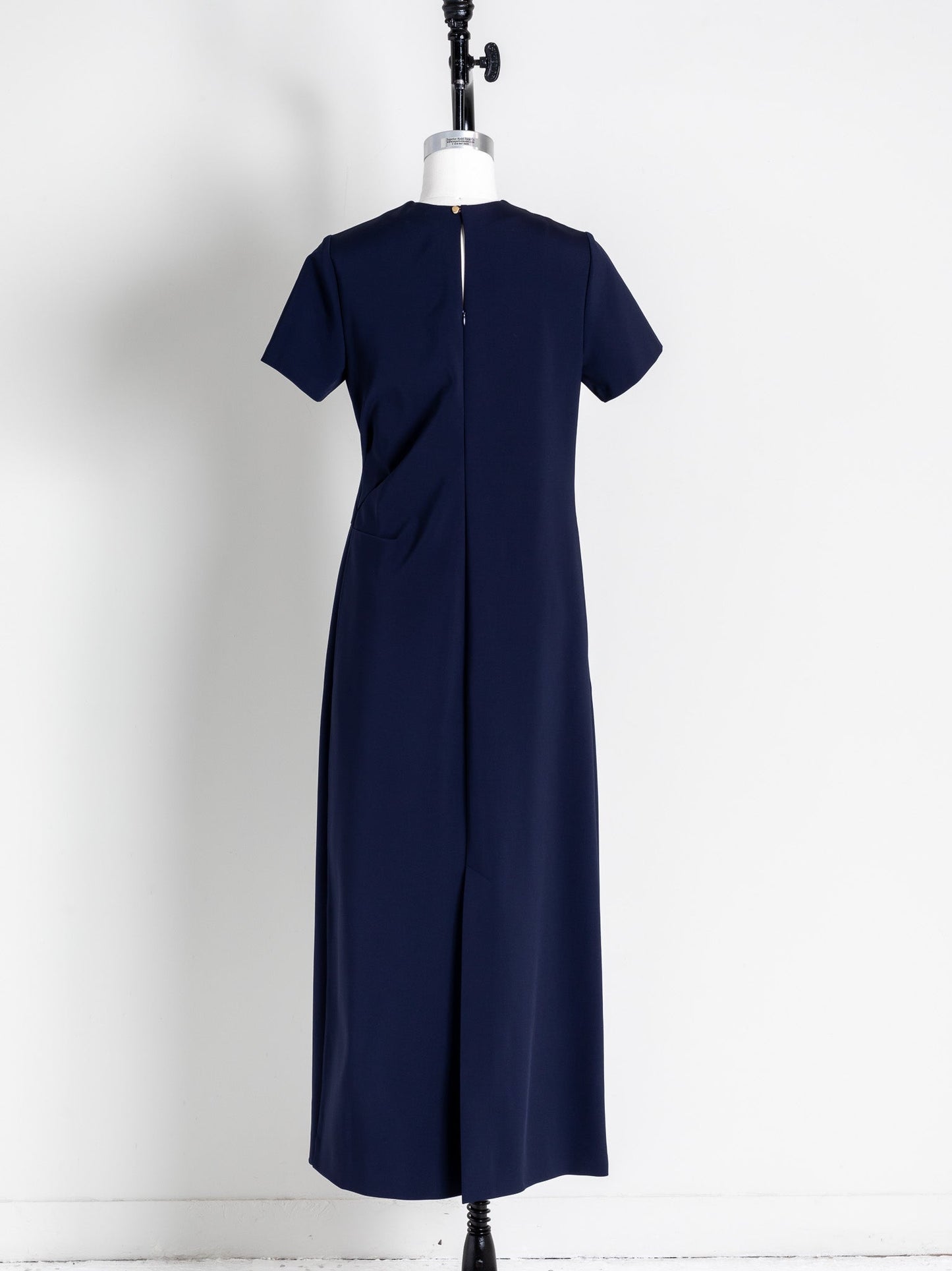 Fabiana / draping dress (perl/midnight/noir)