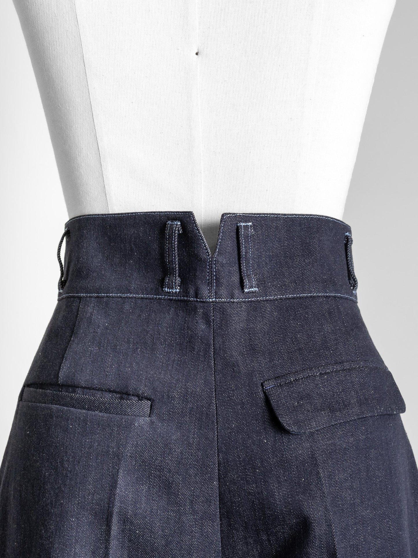 Irving / first denim pants(INDIGO)