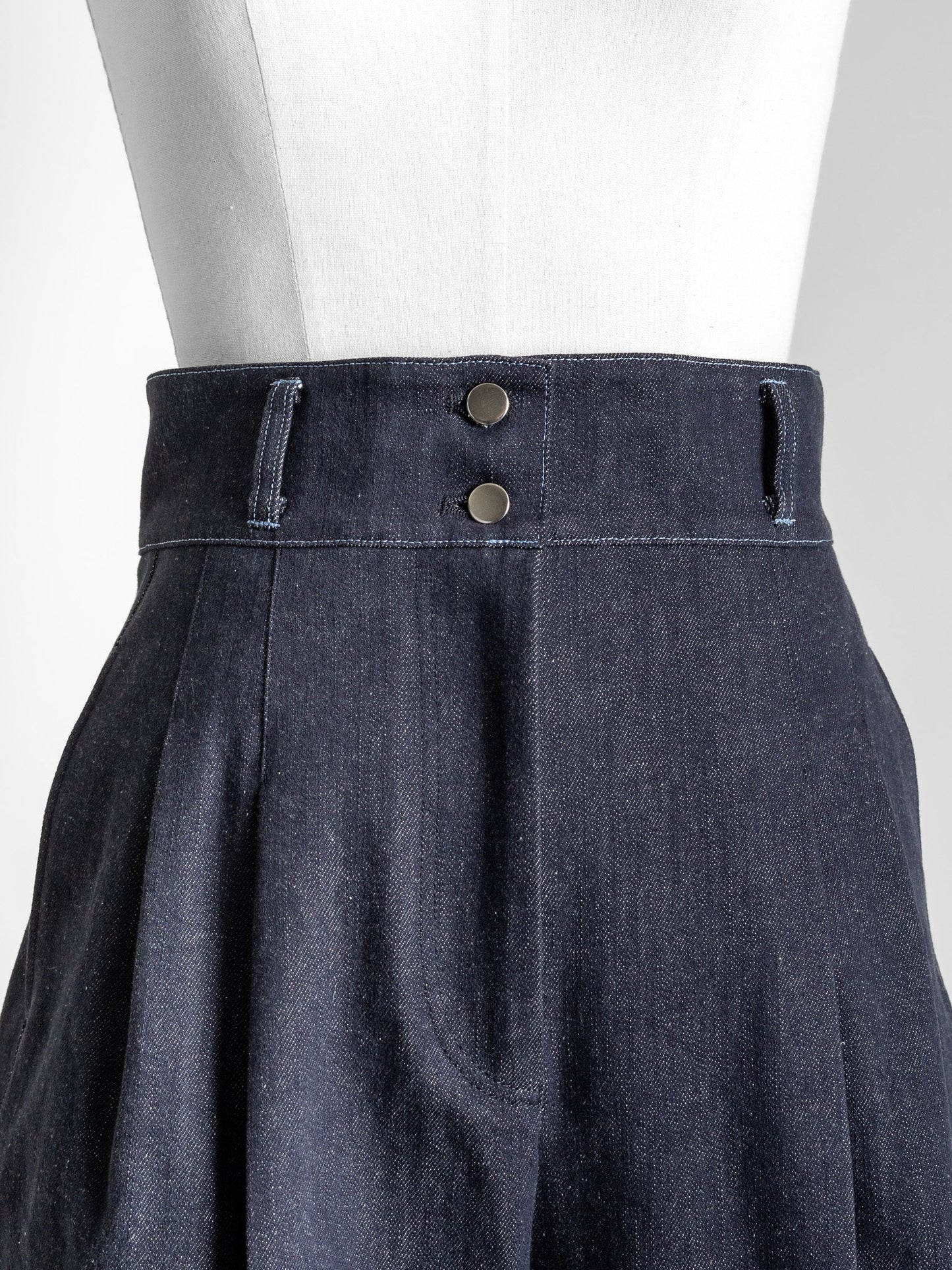 Irving / first denim pants(INDIGO)