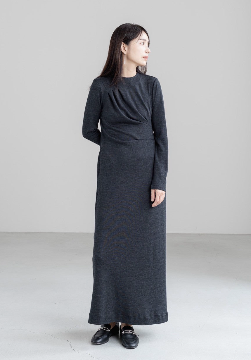 【PRE ORDER】 Christelle / relax drape dress