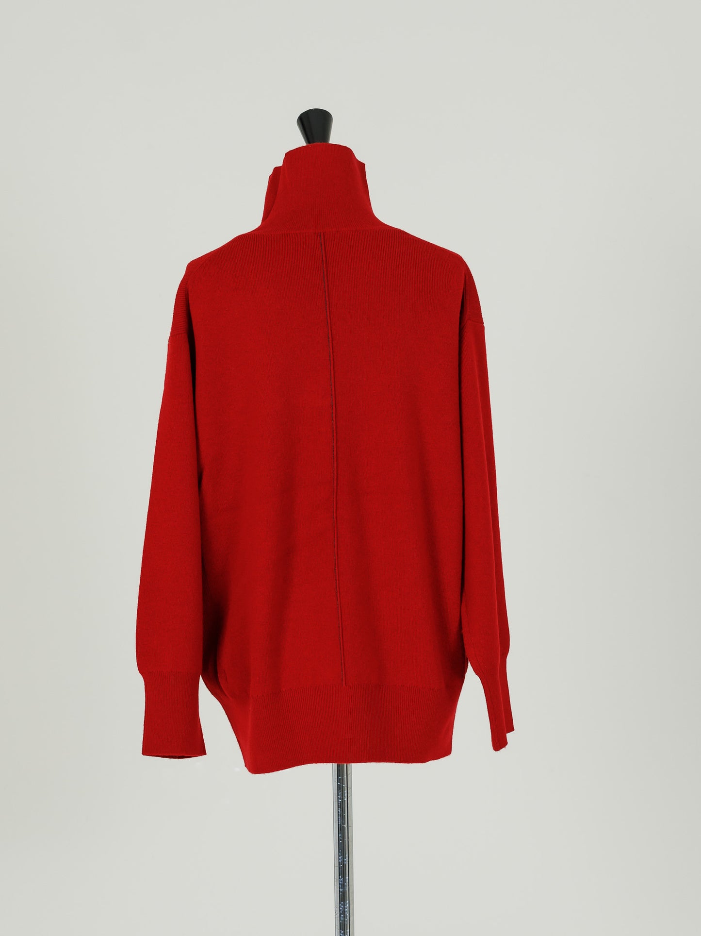 Ashley/back line turtle neck sweater