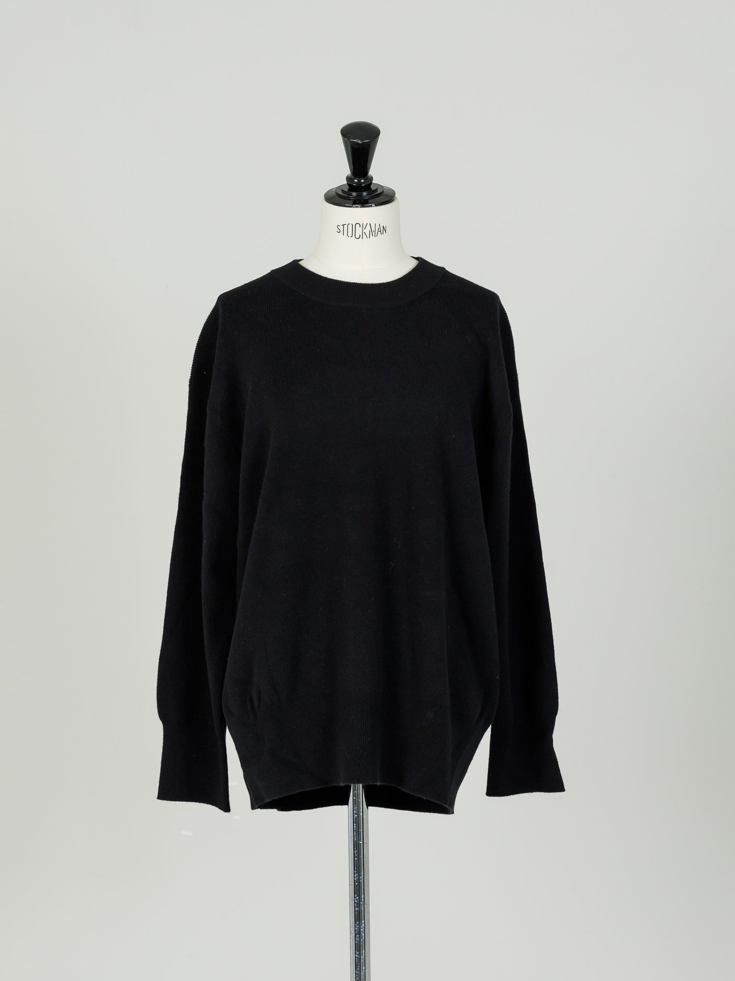 Kalyn/back line crew neck sweater