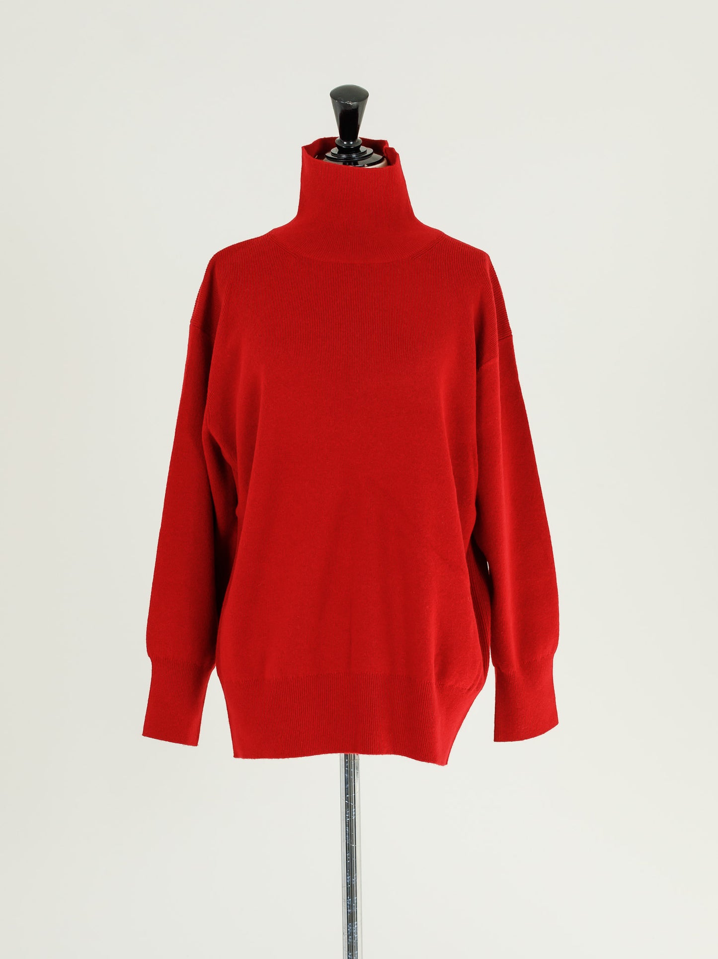 Ashley/back line turtle neck sweater