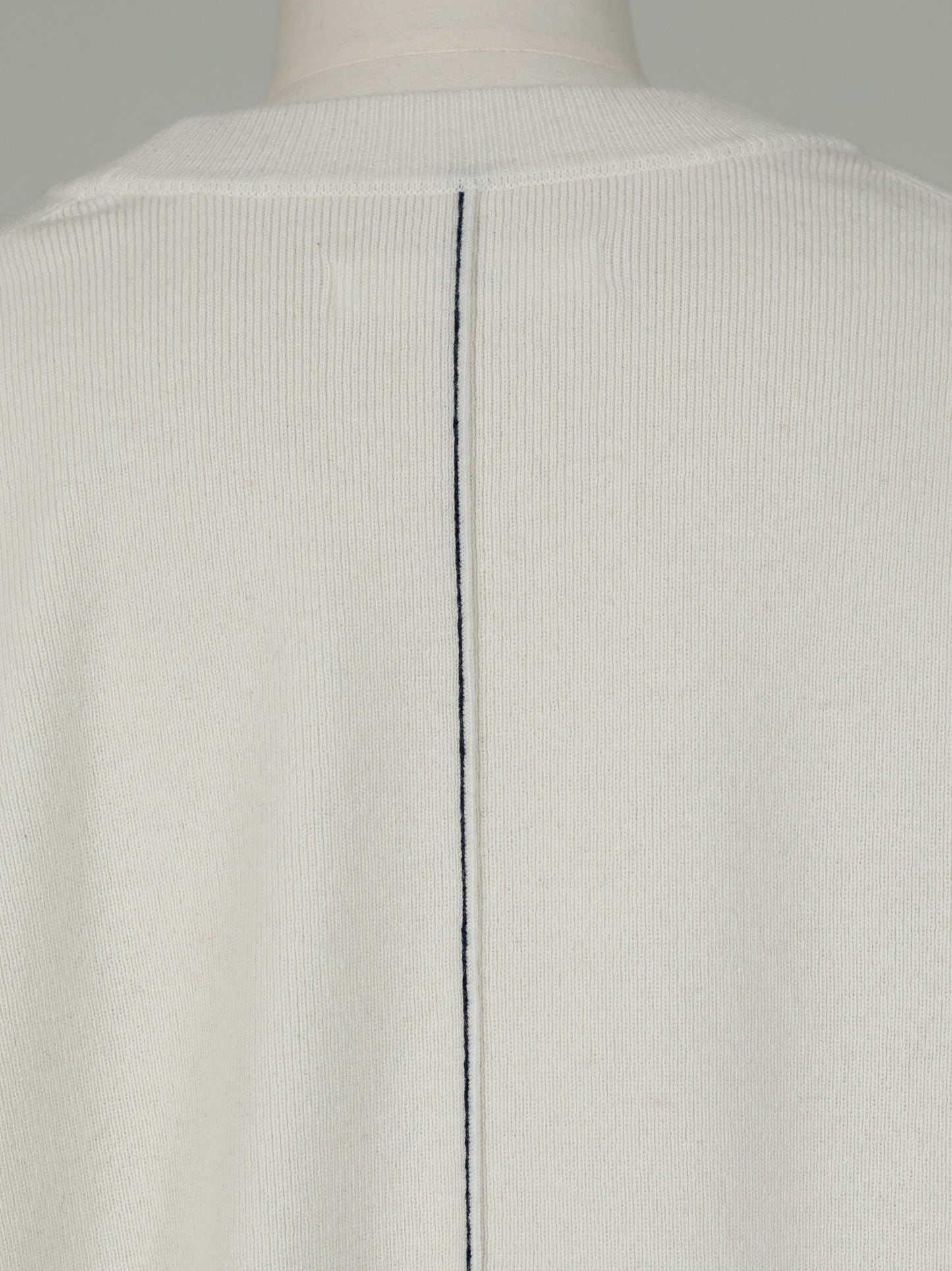 Kalyn/back line crew neck sweater