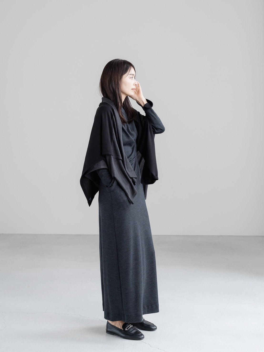【PRE ORDER】Fleur / dual color stole