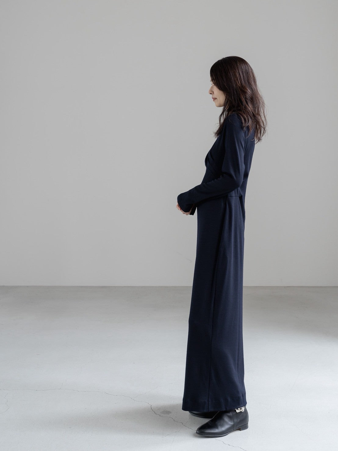 【PRE ORDER】 Christelle / relax drape dress
