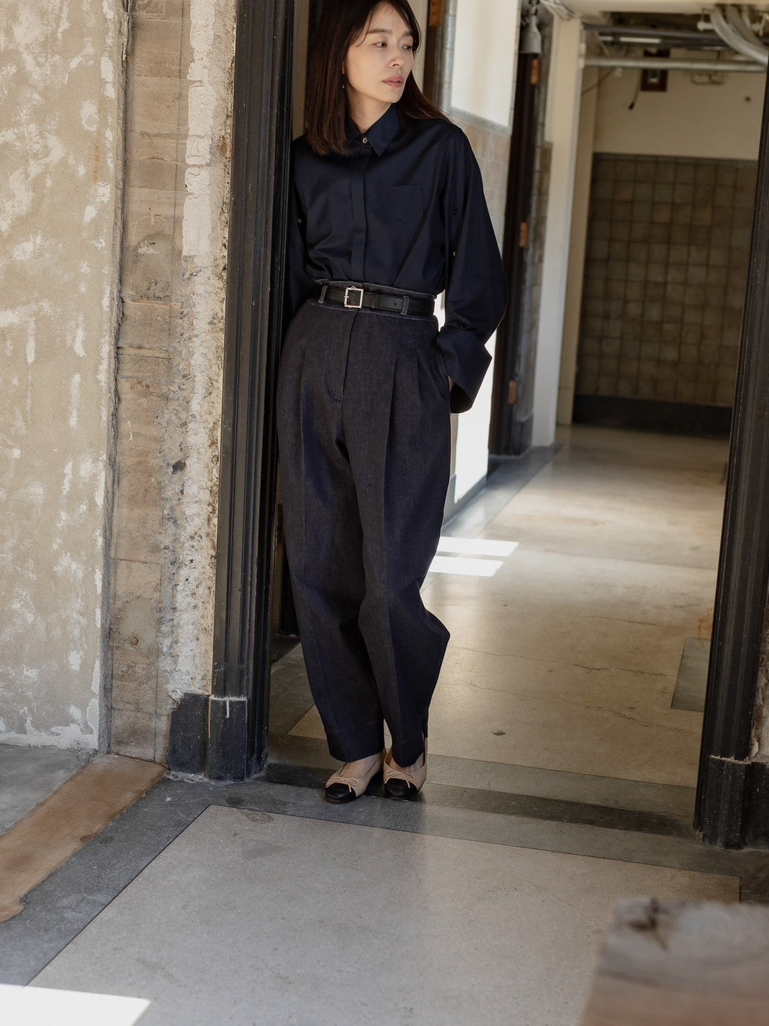 【予約販売】Irving / first denim pants(INDIGO)