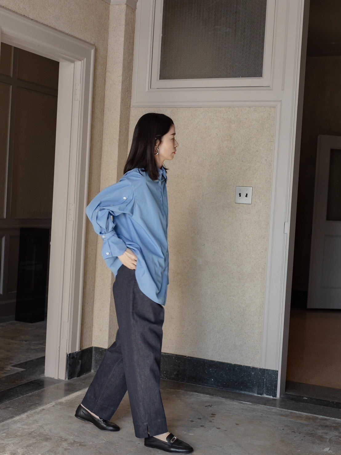【予約販売】Irving / first denim pants(INDIGO)
