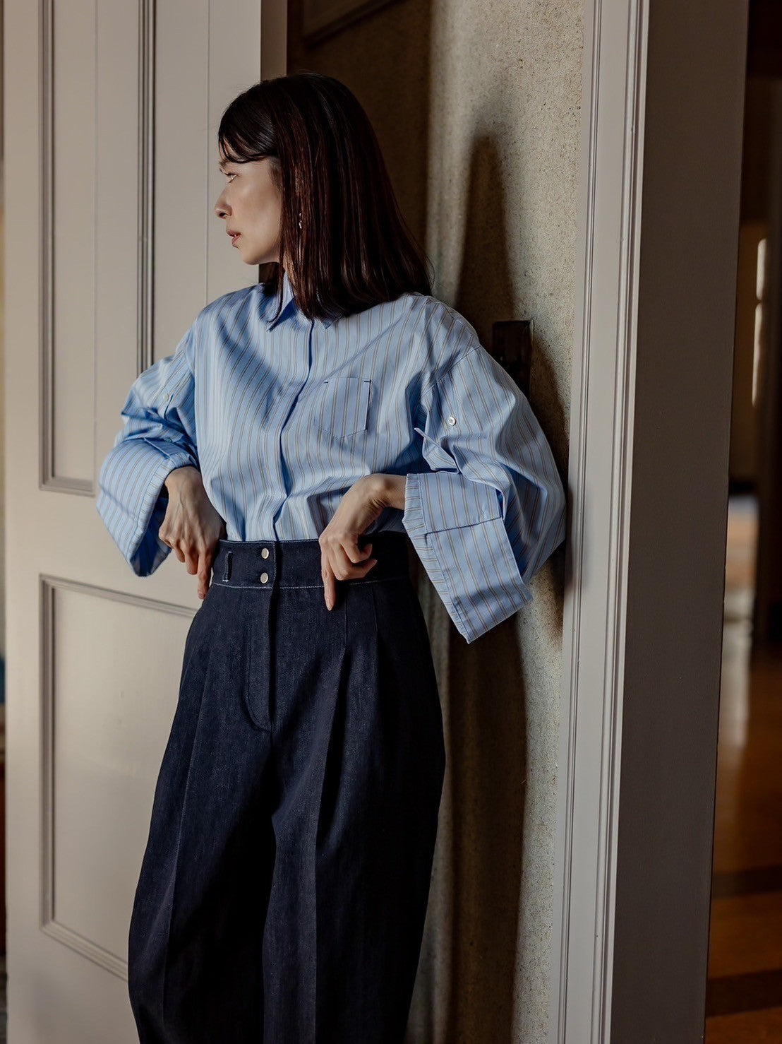 【予約販売】Irving / first denim pants(INDIGO)