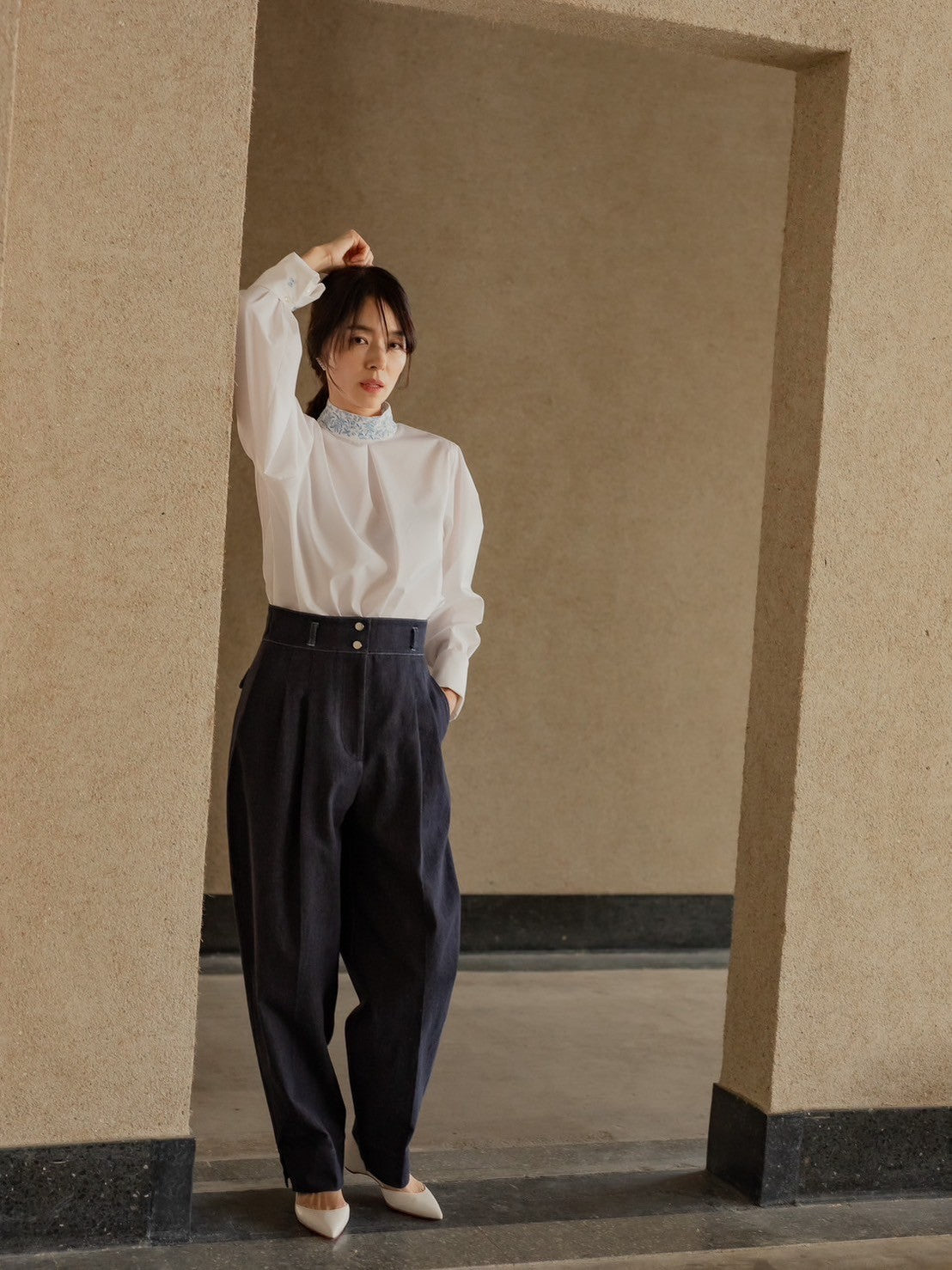 【予約販売】Irving / first denim pants(INDIGO)