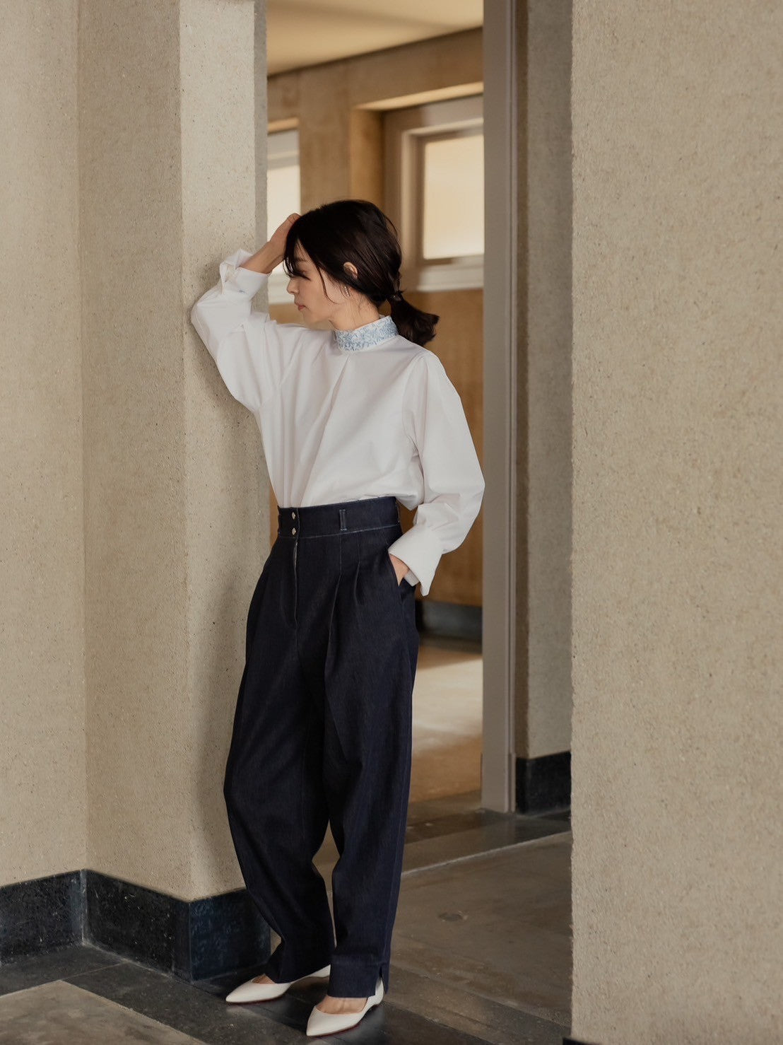 【予約販売】Irving / first denim pants(INDIGO)