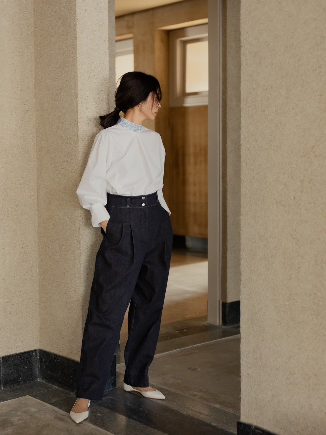 【予約販売】Irving / first denim pants(INDIGO)