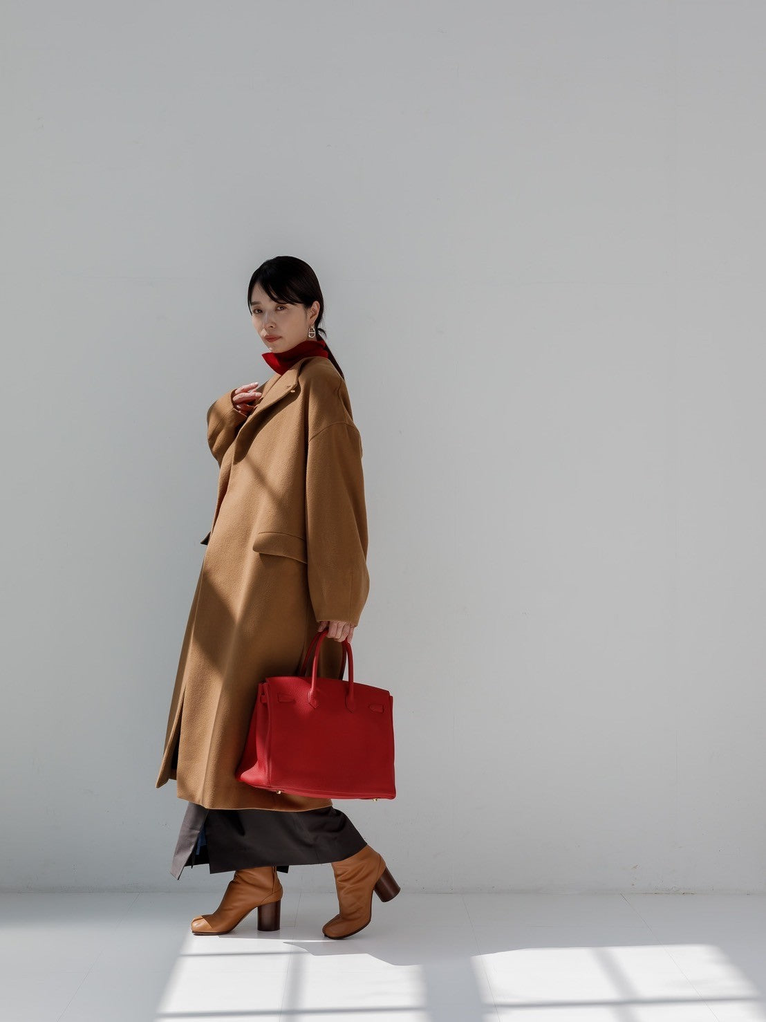 Harper/100%cashmere eternal long coat