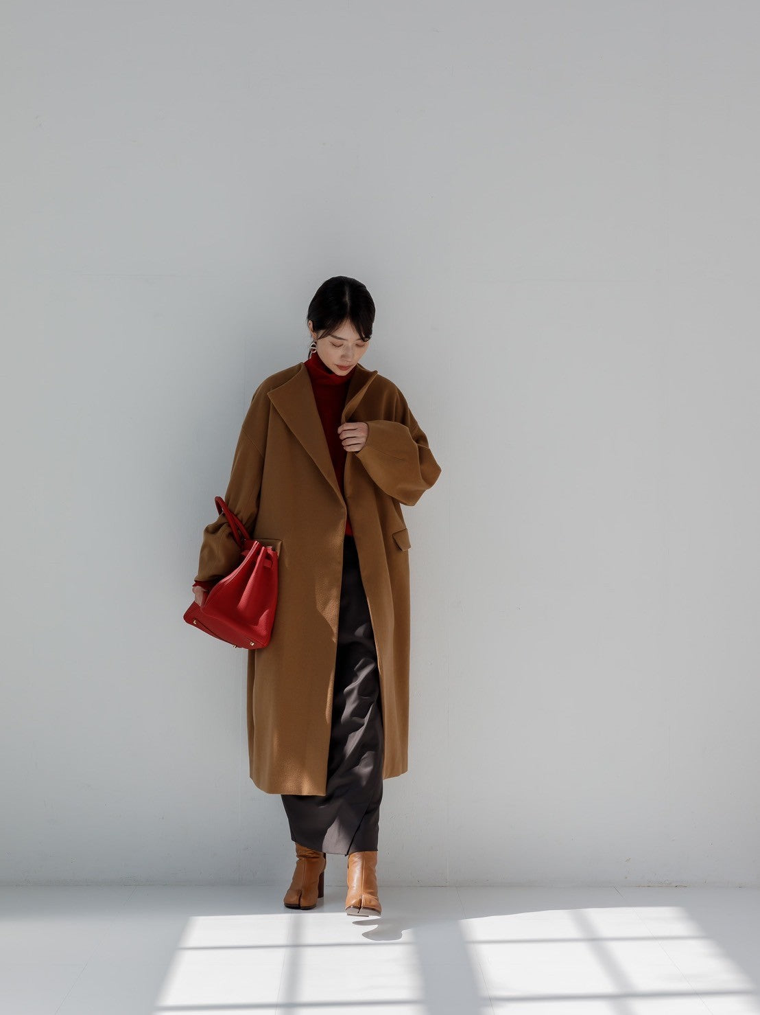 Harper/100%cashmere eternal long coat