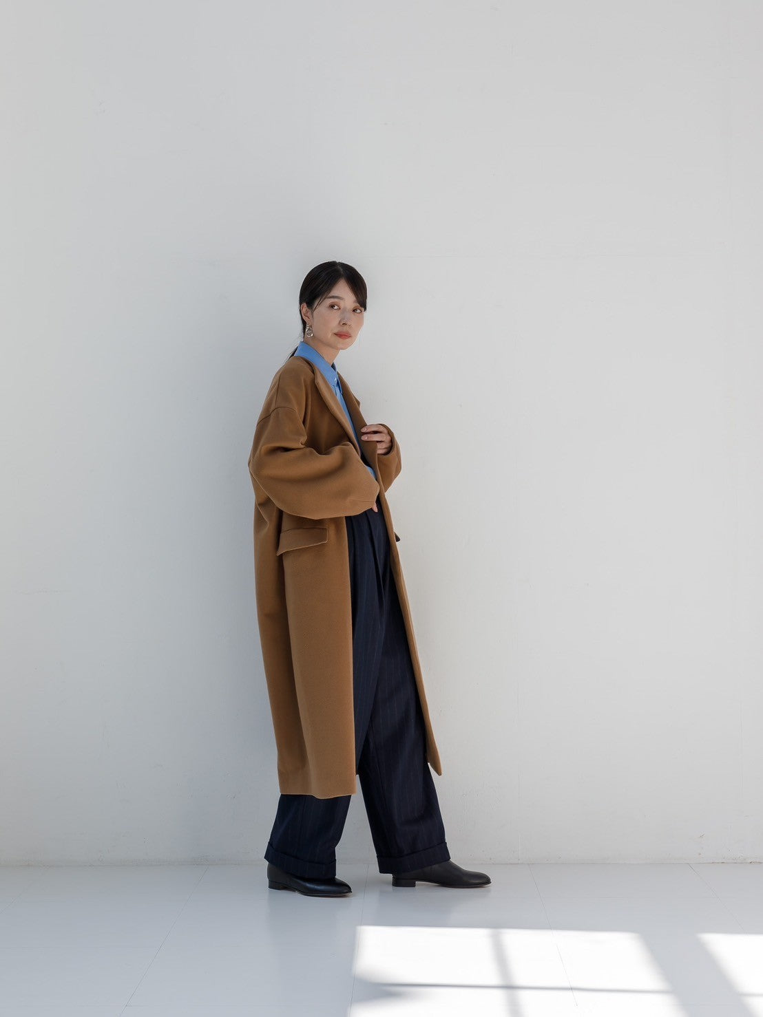 Harper/100%cashmere eternal long coat