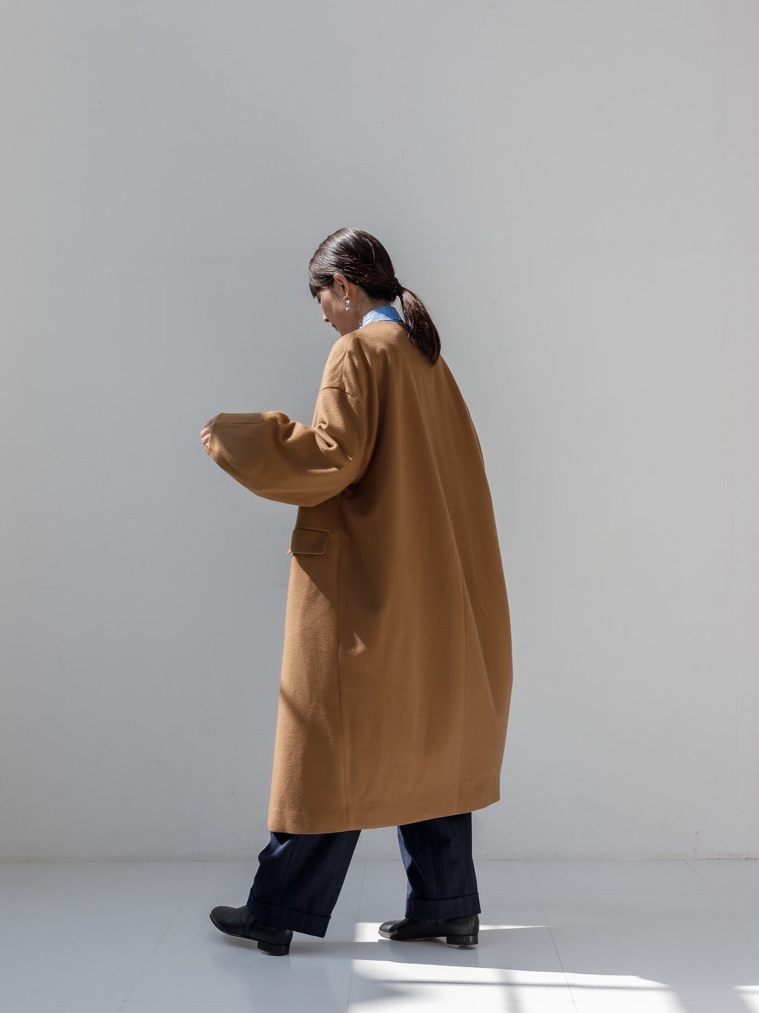 Harper/100%cashmere eternal long coat