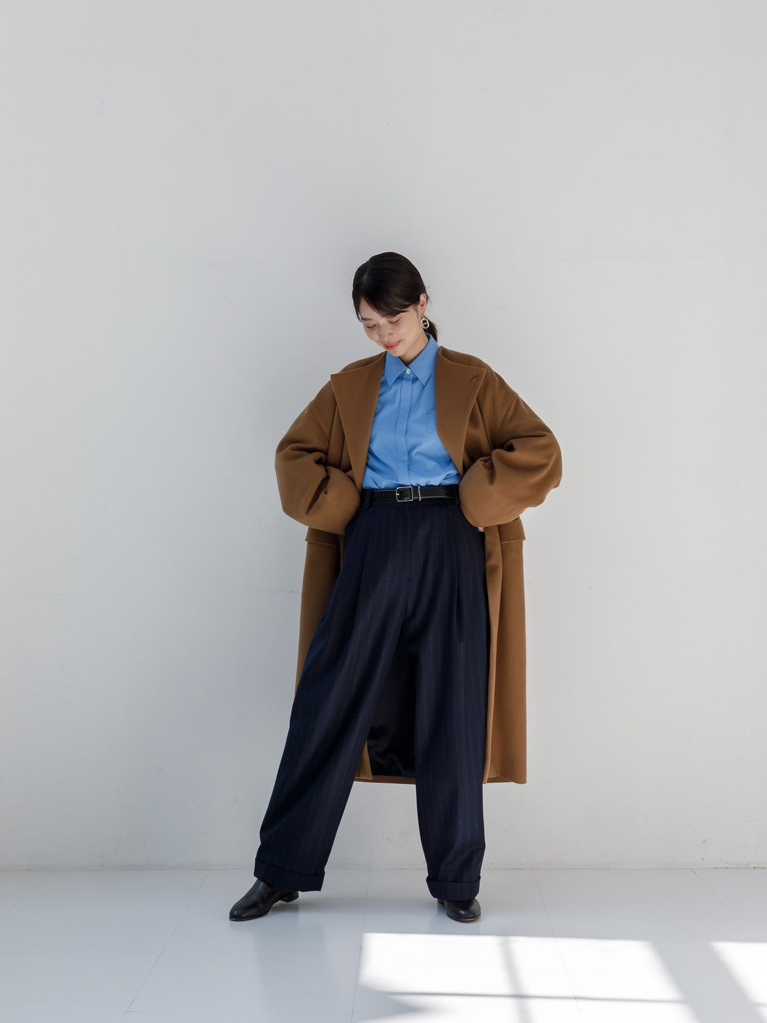 Harper/100%cashmere eternal long coat