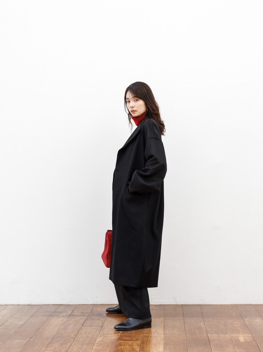 Harper/100%cashmere eternal long coat