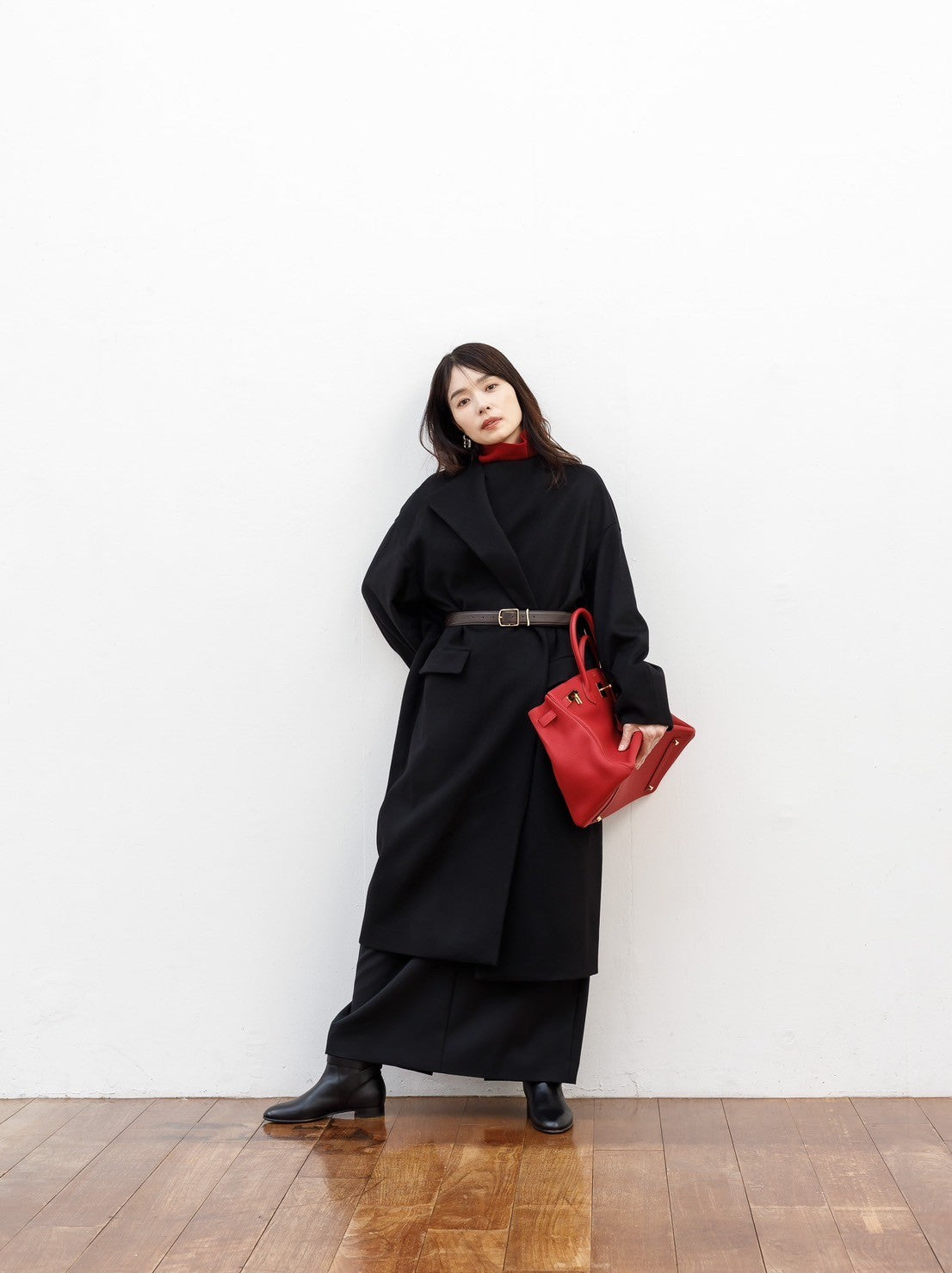 Harper/100%cashmere eternal long coat