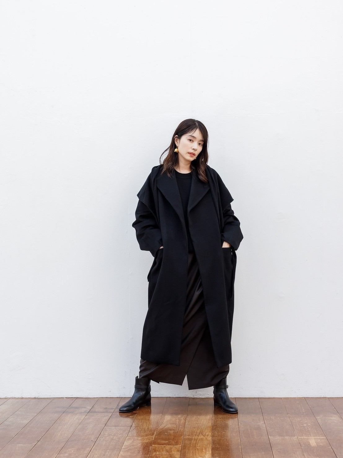 Harper/100%cashmere eternal long coat