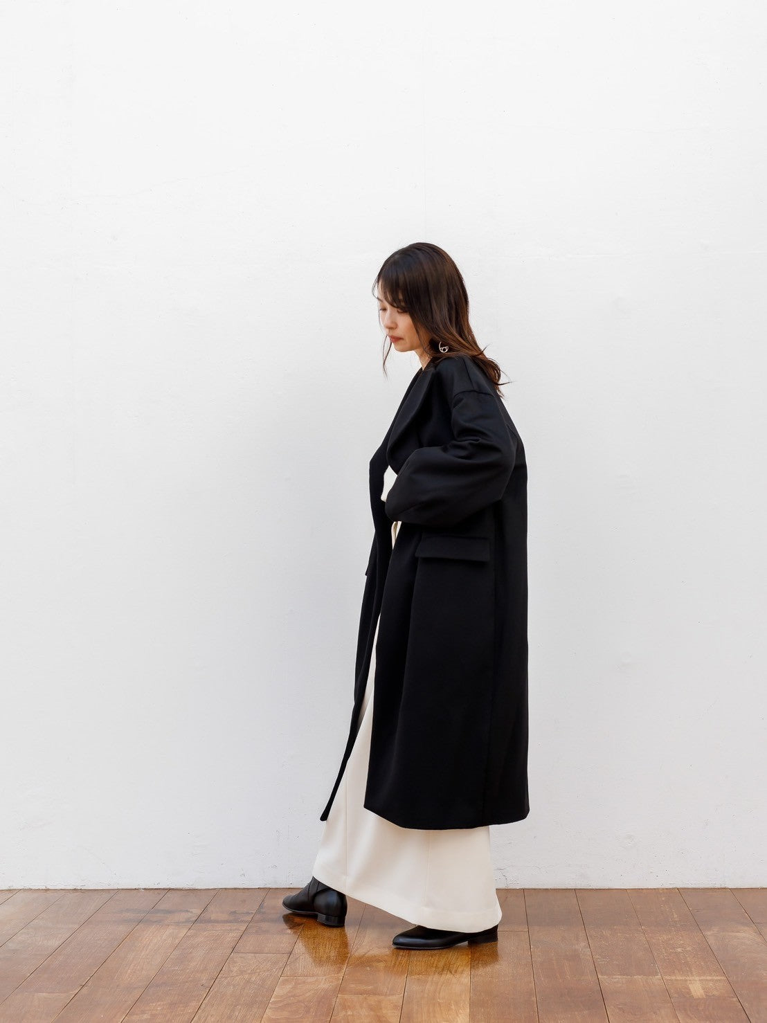 Harper/100%cashmere eternal long coat