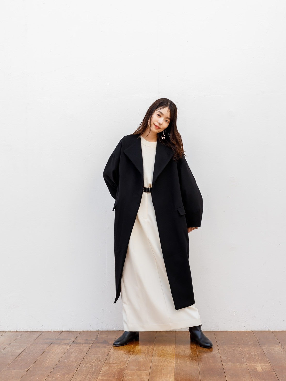Harper/100%cashmere eternal long coat