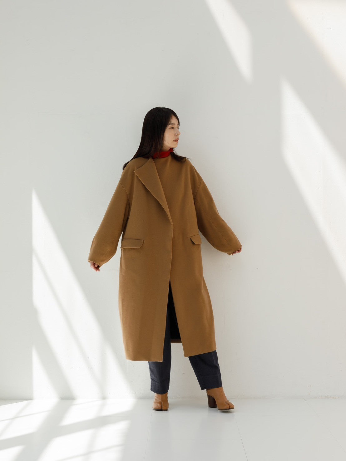 Harper/100%cashmere eternal long coat