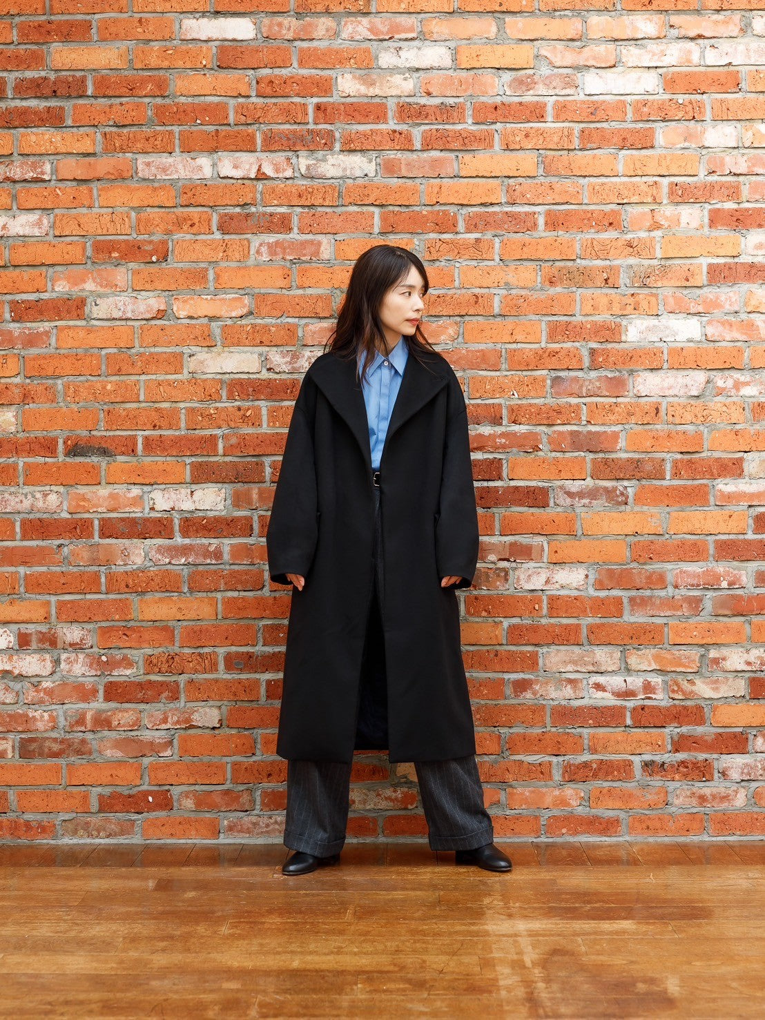 Harper/100%cashmere eternal long coat