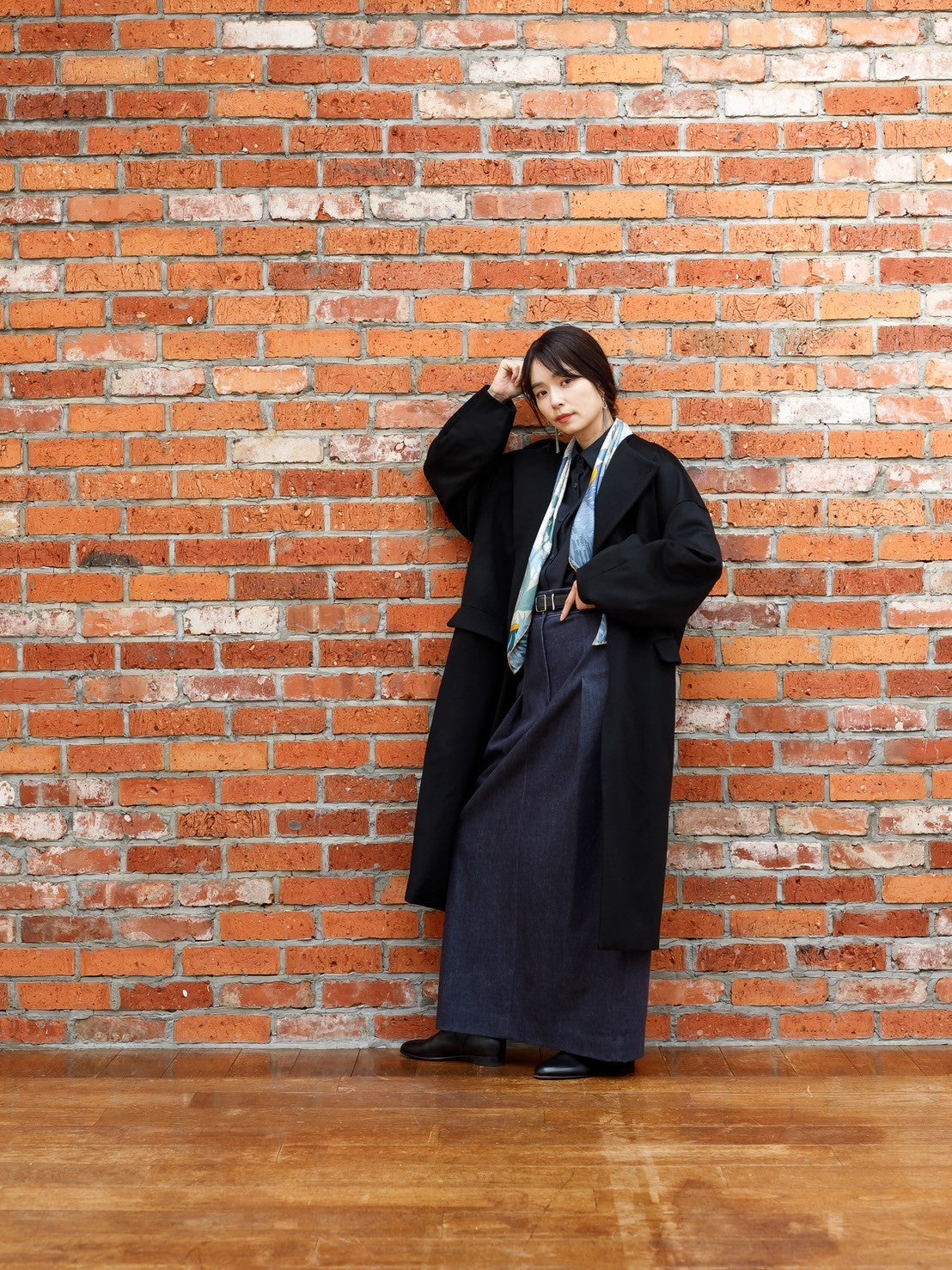 Harper/100%cashmere eternal long coat