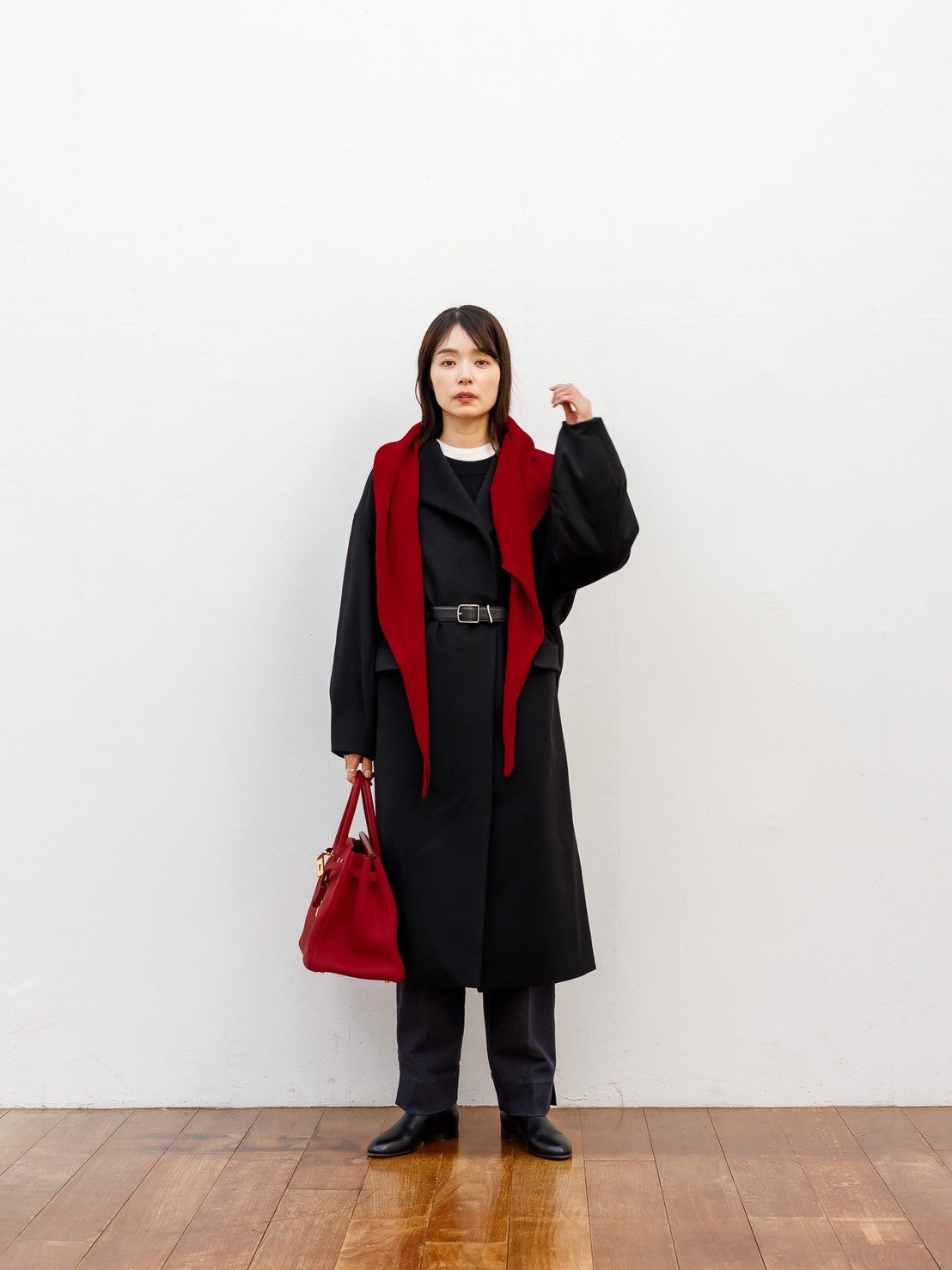 Harper/100%cashmere eternal long coat