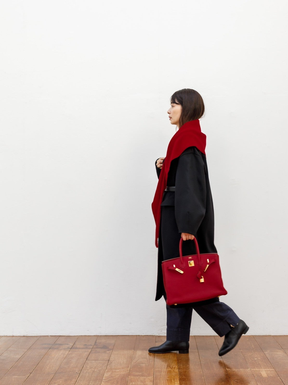 Harper/100%cashmere eternal long coat
