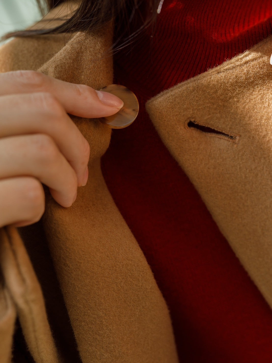 Harper/100%cashmere eternal long coat
