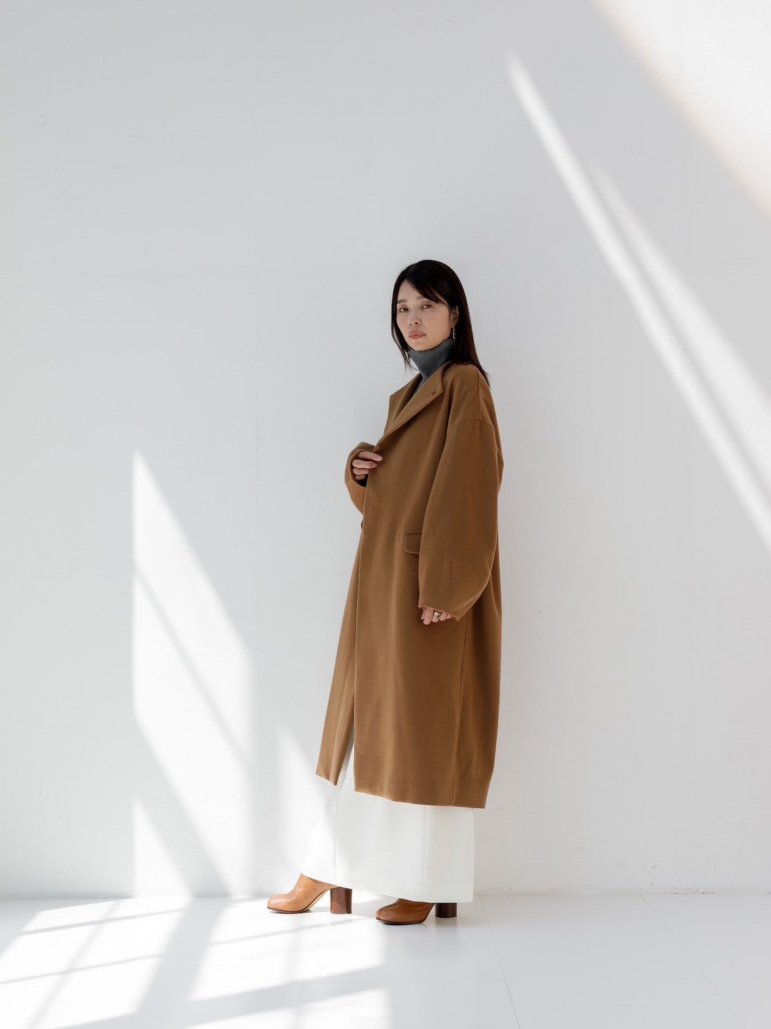 Harper/100%cashmere eternal long coat