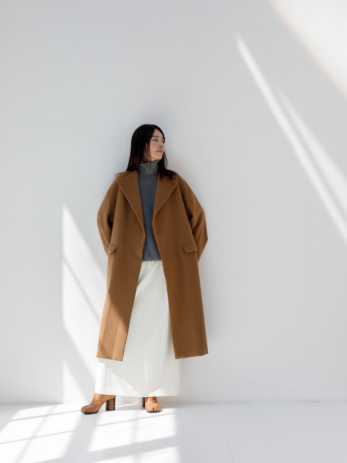 Harper/100%cashmere eternal long coat