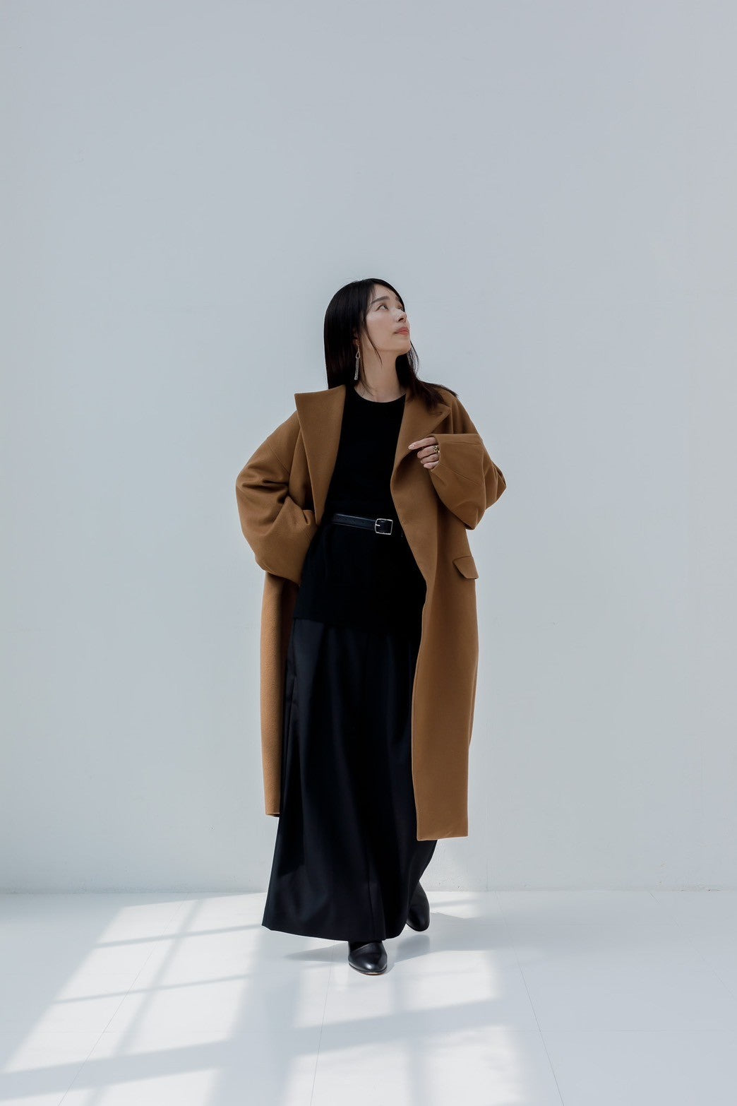 Harper/100%cashmere eternal long coat