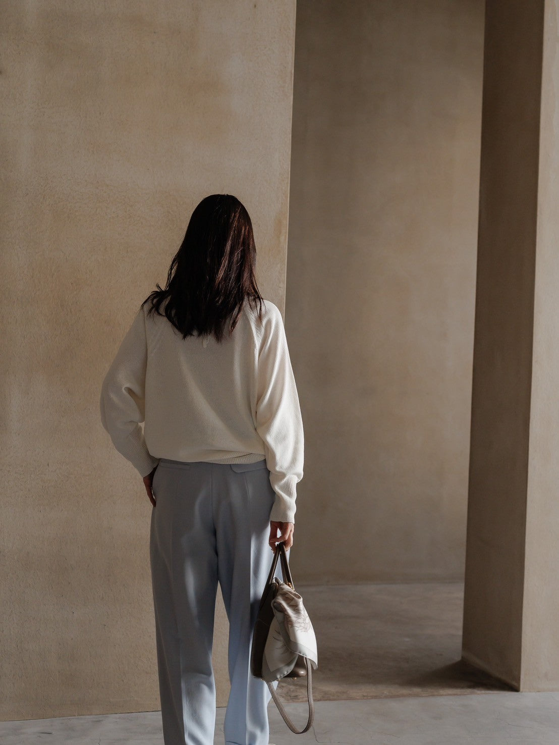Kristy/paper cotton sweater