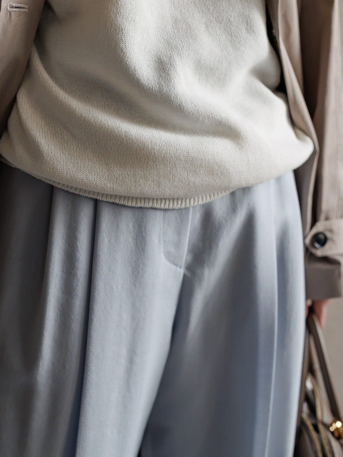 Odessa/back belt pants