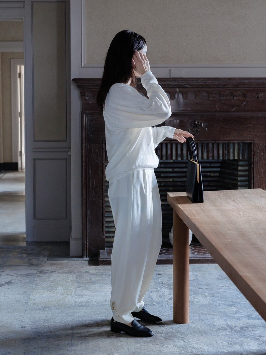 Odessa/back belt pants