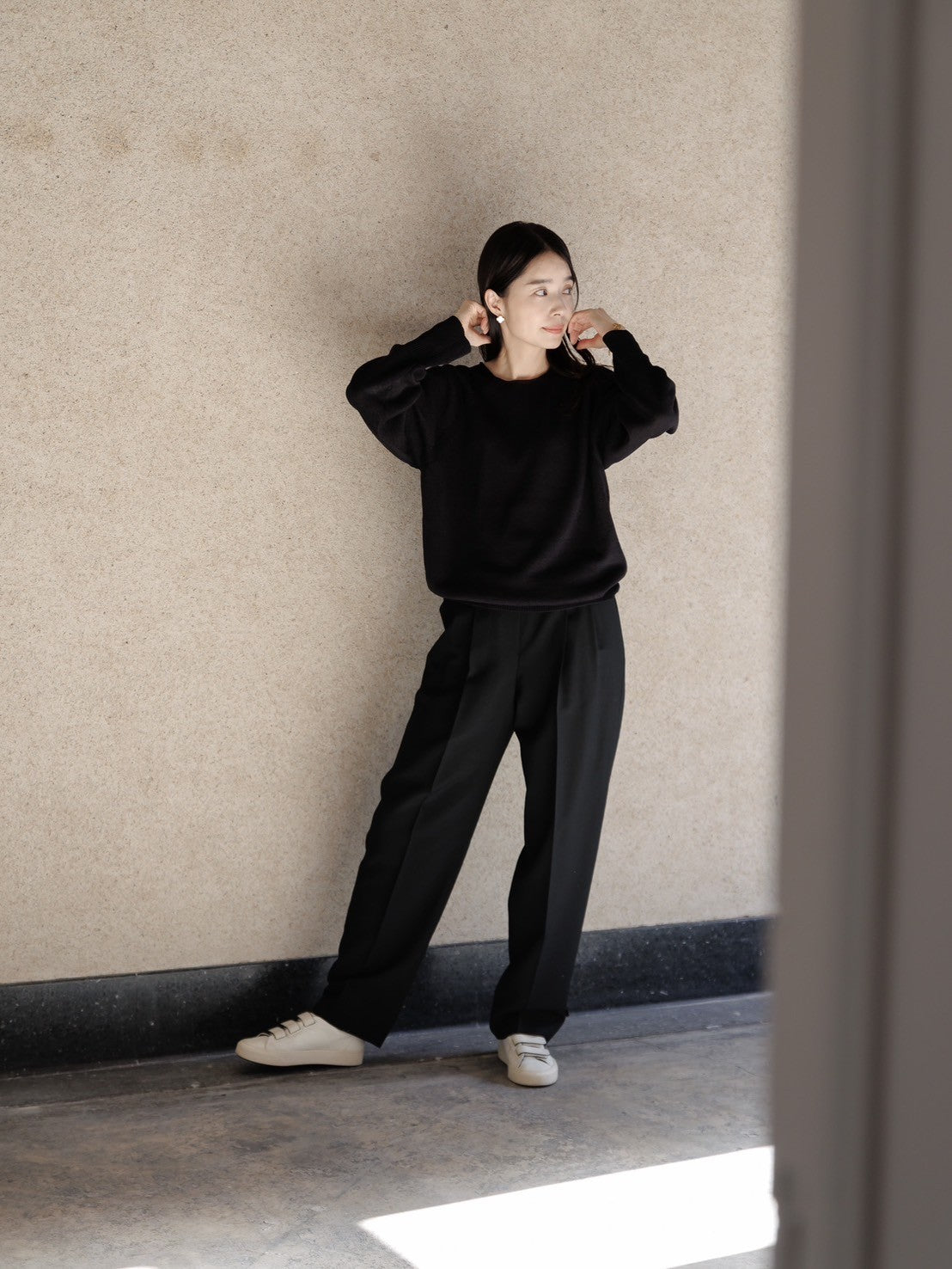 Kristy/paper cotton sweater