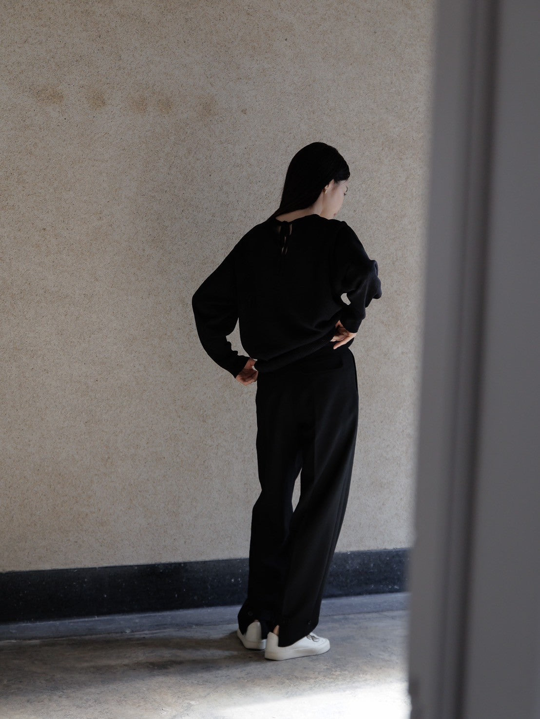 Kristy/paper cotton sweater