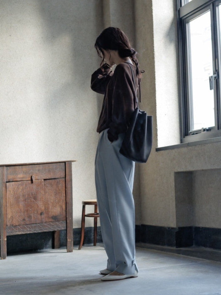 Odessa/back belt pants