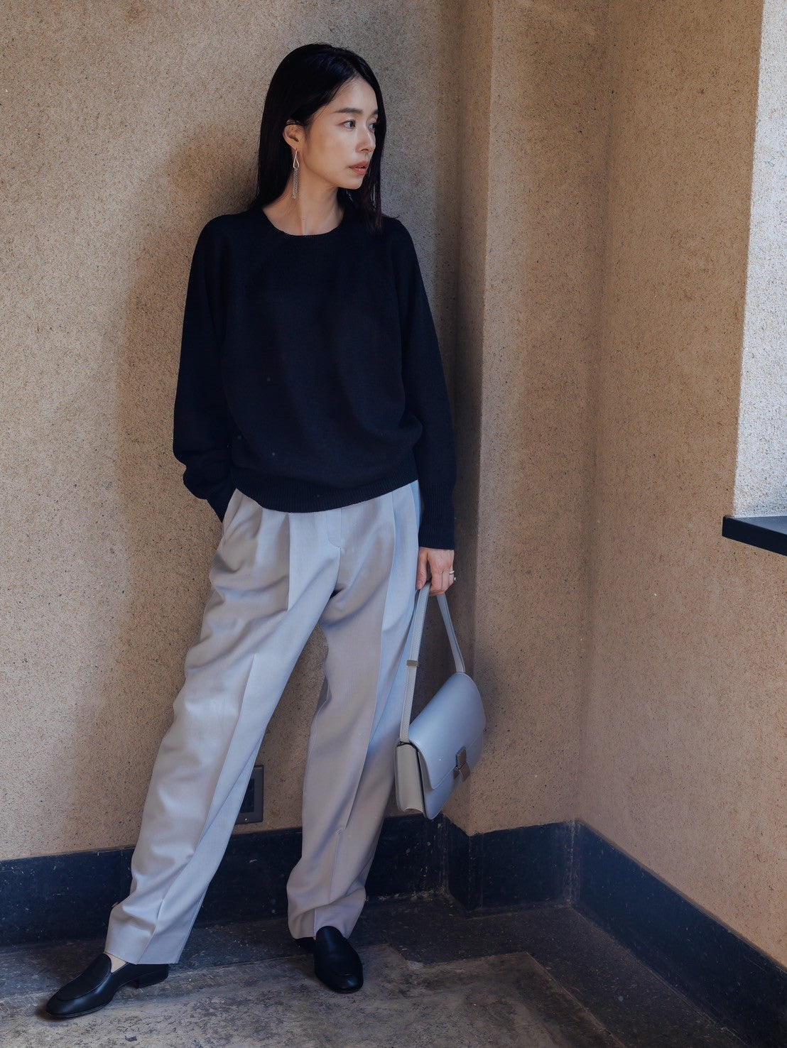 Odessa/back belt pants